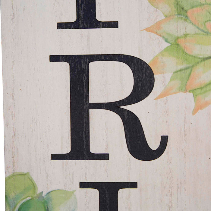 42"H Wooden "Hello SPRING" Porch Sign Decor