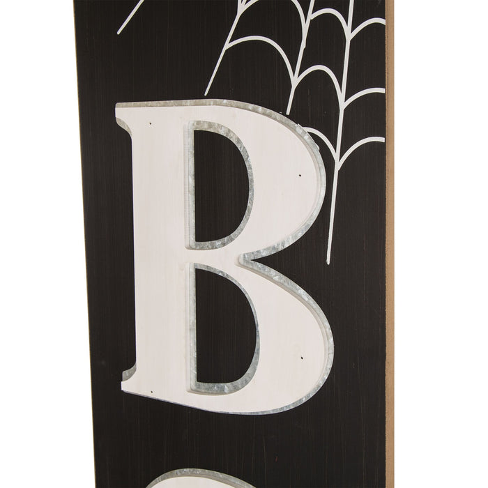 47.83"H Wooden BOO Porch Sign (KD)