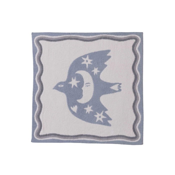 Barefoot Dreams CozyChic® Desert Bird Receiving Blanket