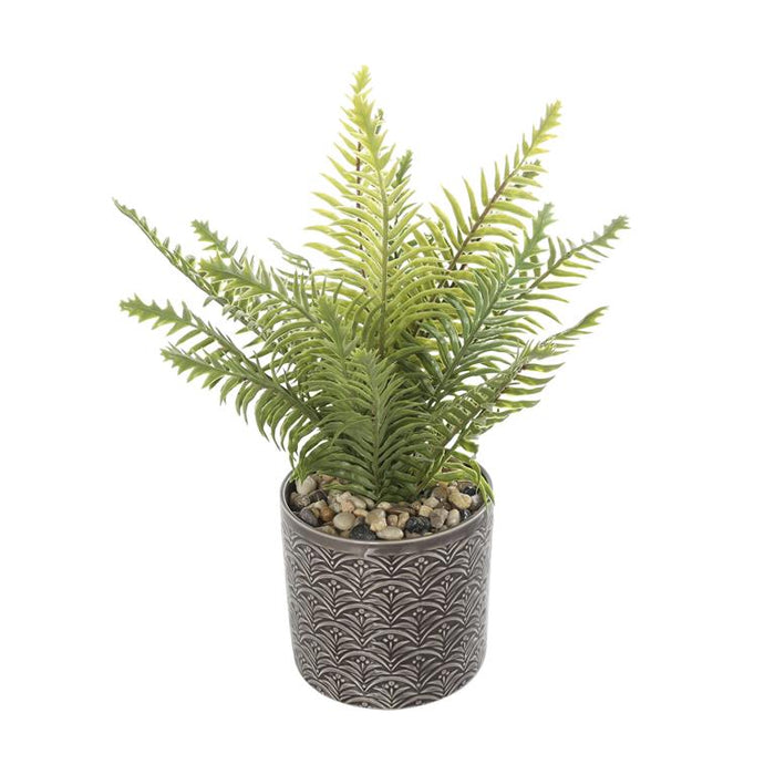 CER PLST ARTIFICIAL PLANTER 10"W, 16"H
