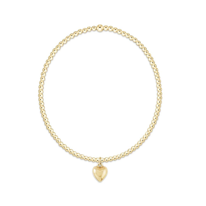 E Newton Classic Gold Charm Bracelet