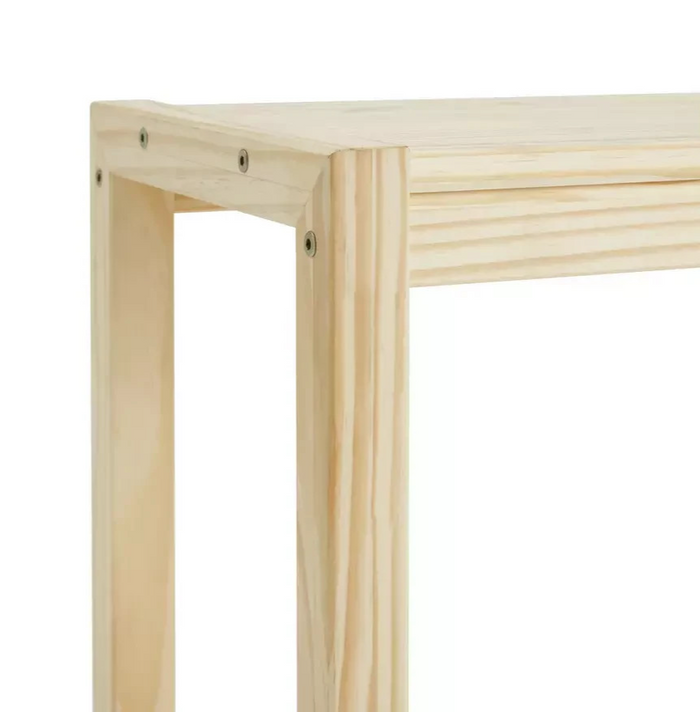Karee 3 Shelf Shelving Unit Pine | Freestanding Storage Shelving Furniture