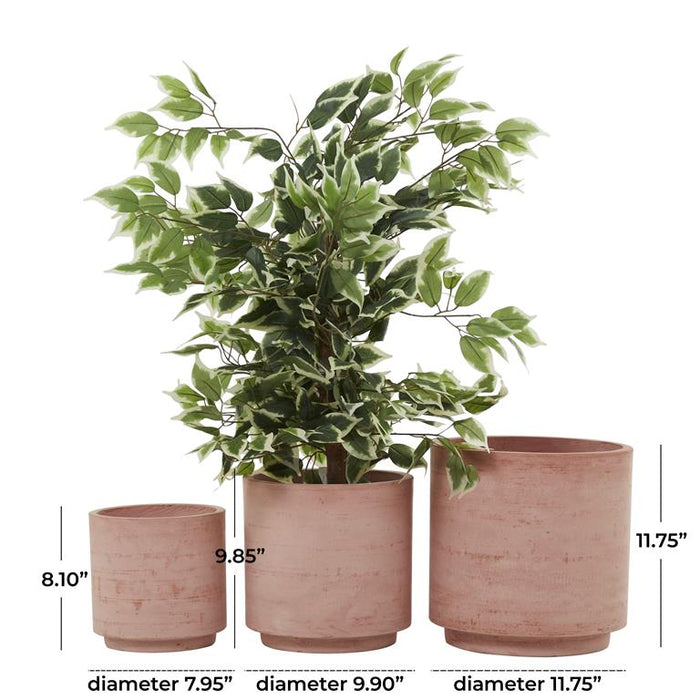 PINK MAGNESIUM OXIDE INDOOR OUTDOOR PLANTER