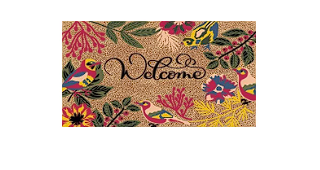PVC NATURAL PRINTED MAT 24"X36"