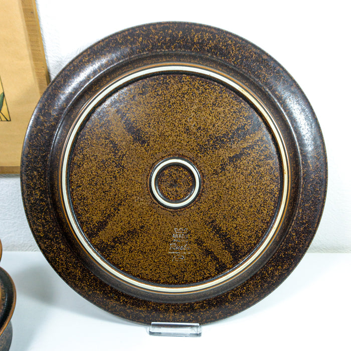 1960s ARABIA RUSKA FINLAND platters, round and rectangular serving plates