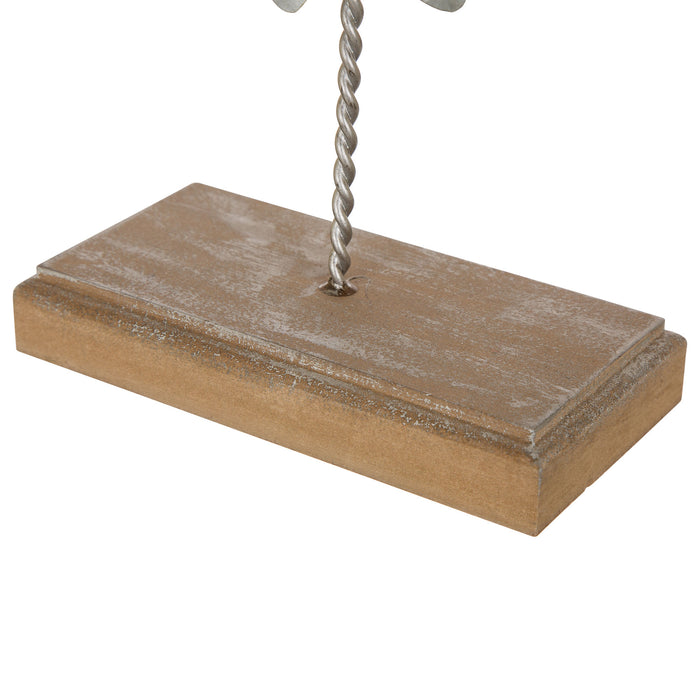 20" H Galvanized Table Tree Christmas Home Decor