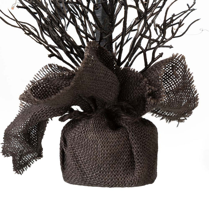 20"H Halloween Table Tree with Lighted Bats Decor