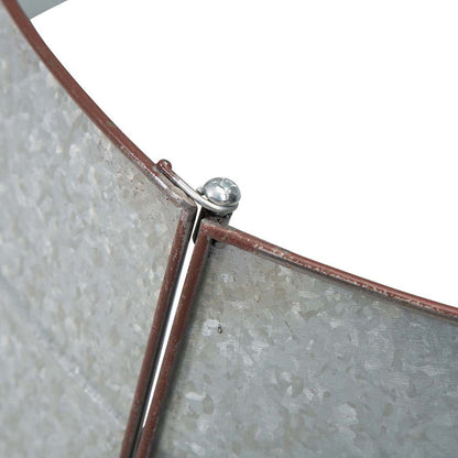 26"D Galvanized Metal Tree Collar