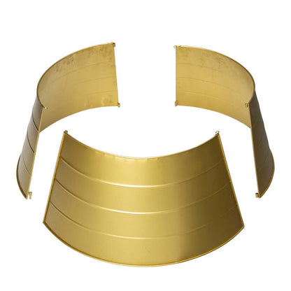 26"D Gold Metal Tree Collar