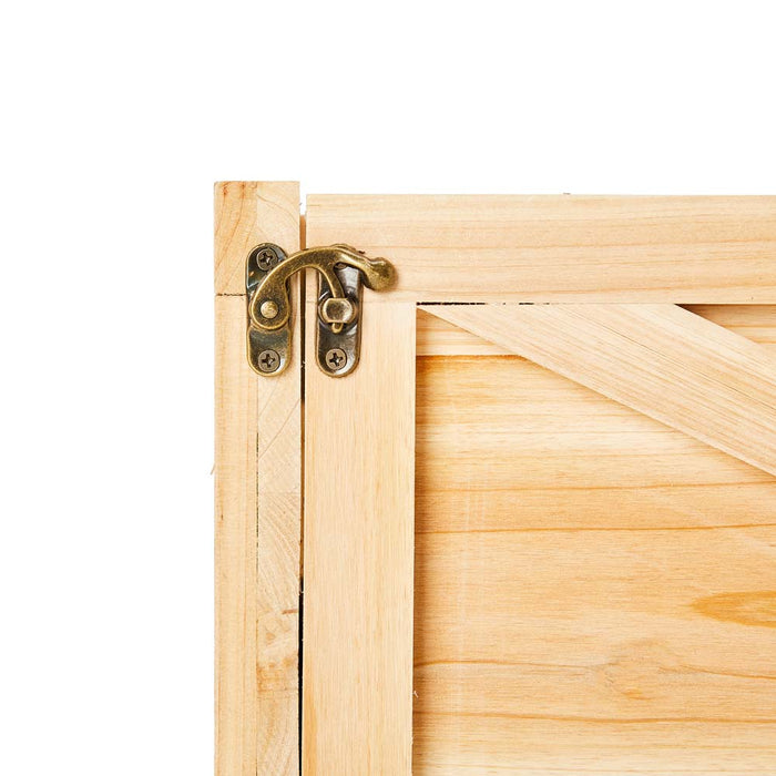 26"L Natural Wooden Christmas Tree Collar