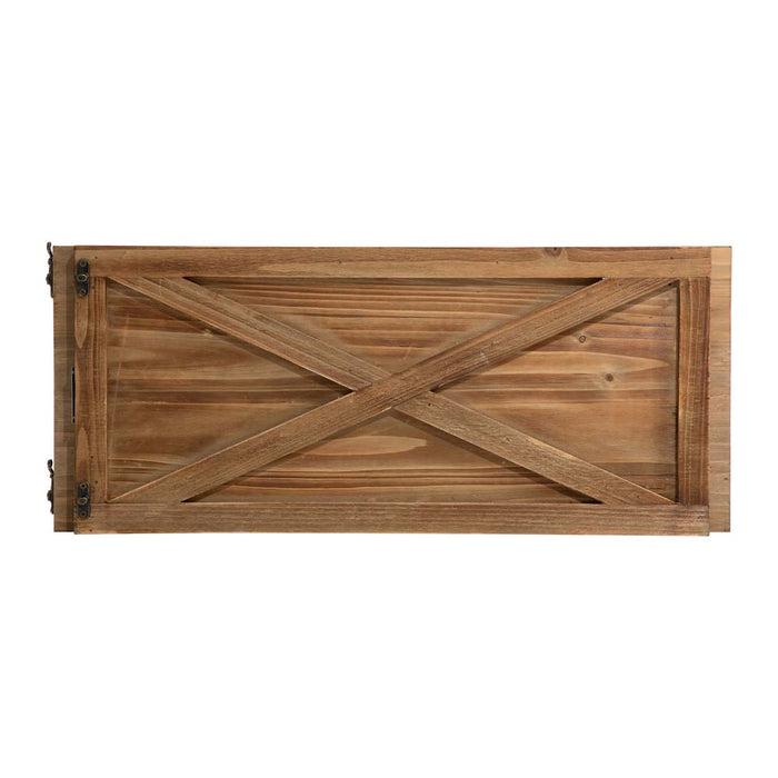 26"L Natural Wooden Christmas Tree Collar