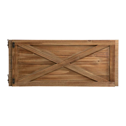 26"L Natural Wooden Christmas Tree Collar