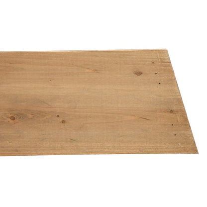 26"L Natural Wooden Trapezoid Farm Fresh Christmas Tree Collar
