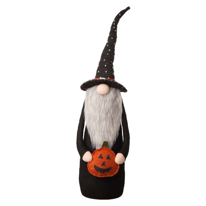 28"H Halloween Fabric Gnome Standing Decor