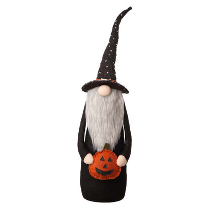 28"H Halloween Fabric Gnome Standing Decor