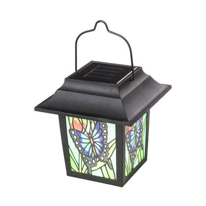 30"H Solar Powered LED Pathway Light with a Garden Stake