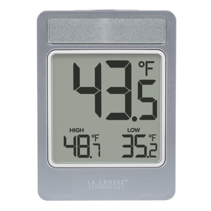 314-519 Digital Window Thermometer with Daily Records