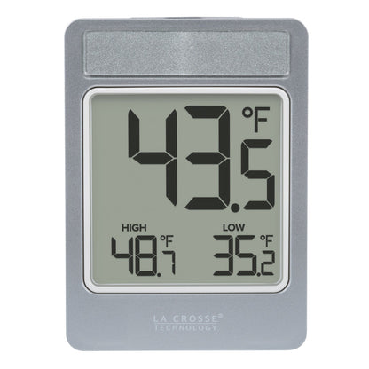 314-519 Digital Window Thermometer with Daily Records
