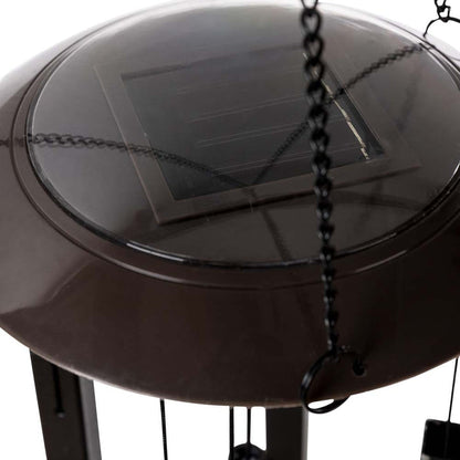 32"H Solar Powered LED Wind Chime Light