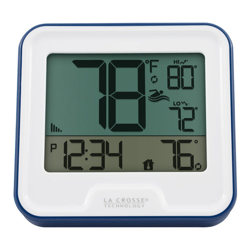 331-1409 Wireless Pool Thermometer indoor display