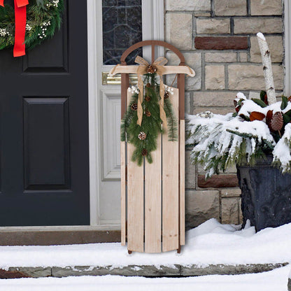38.00"H Wooden Sleigh Porch Sign
