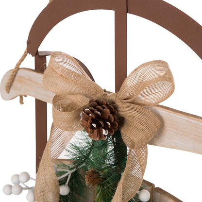 38.00"H Wooden Sleigh Porch Sign