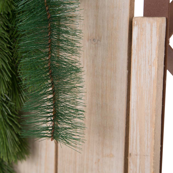 38.00"H Wooden Sleigh Porch Sign