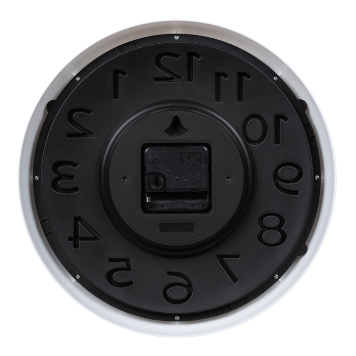 404-3828D 10.8-inch Weekender Wall Clock