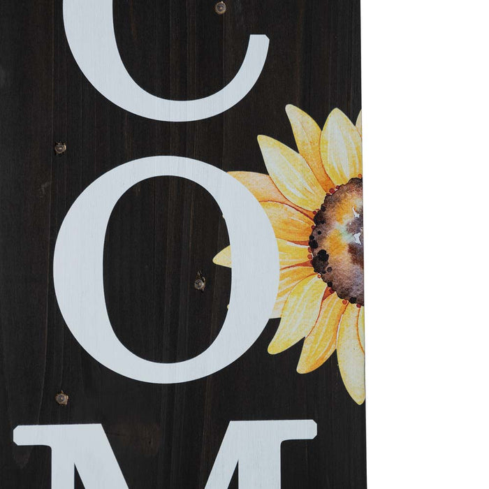 42"H Fall Lighted Wooden "WELCOME" Porch Board Sign