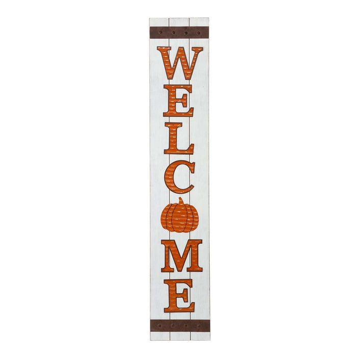 42"H Fall Wooden "WELCOME" Porch Board Sign
