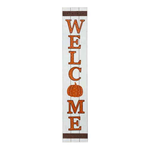 42"H Fall Wooden "WELCOME" Porch Board Sign