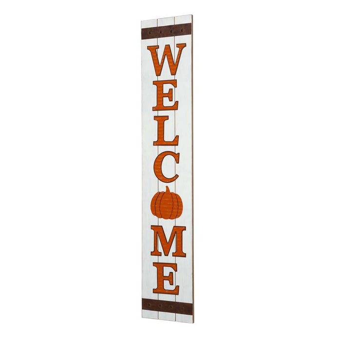 42"H Fall Wooden "WELCOME" Porch Board Sign