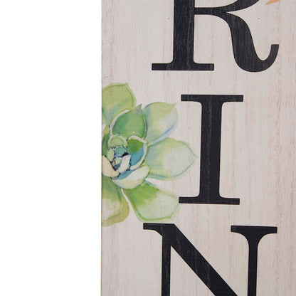 42"H Wooden "Hello SPRING" Porch Sign Decor
