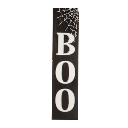 47.83"H Wooden BOO Porch Sign (KD)