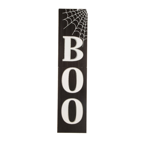 47.83"H Wooden BOO Porch Sign (KD)