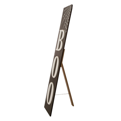 47.83"H Wooden BOO Porch Sign (KD)