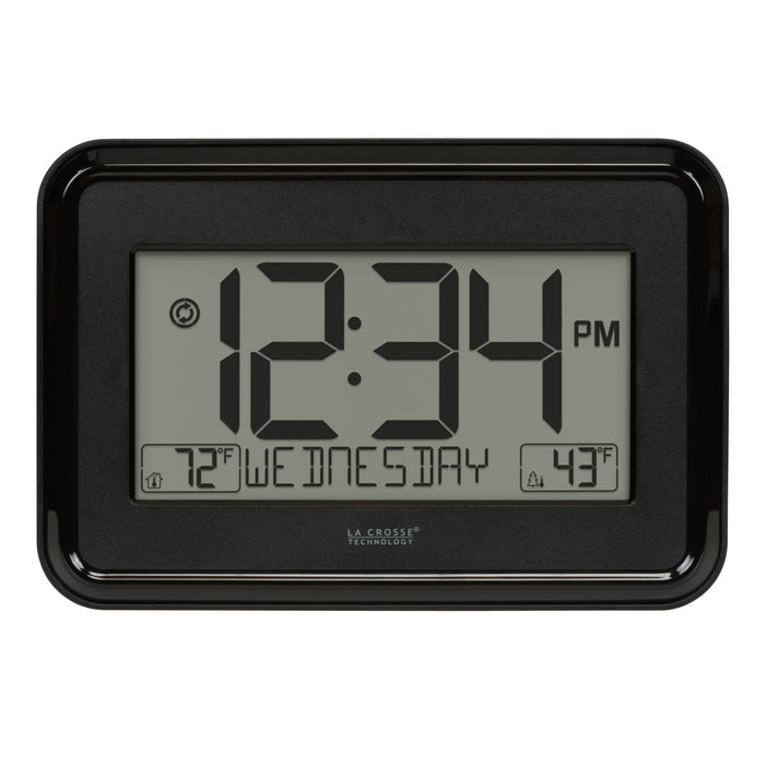 513-1412 Digital Clock with Indoor/Outdoor Temperature