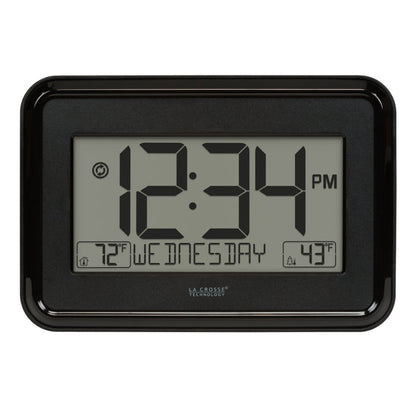513-1412 Digital Clock with Indoor/Outdoor Temperature
