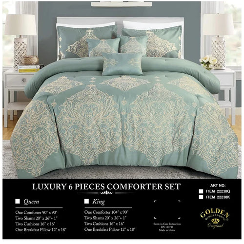 6-PC SET COMFORTERS