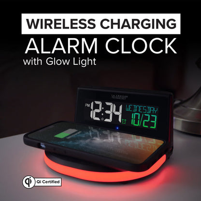 617-148V2 wireless charging alarm clock