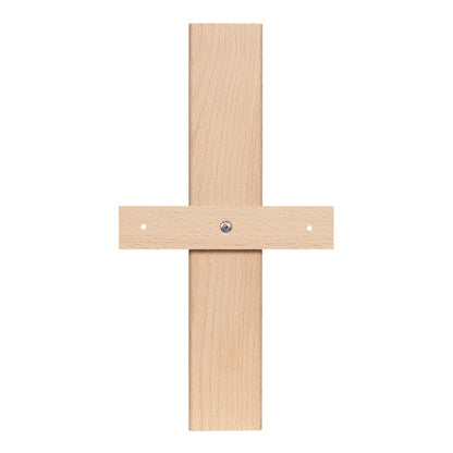Back view of the 918-631 Sauna Hourglass Timer showing the moveable mounting bracket in a perpendicular position to the timer