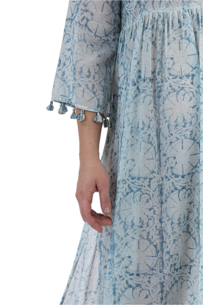 Aliya Blue Summer Dress