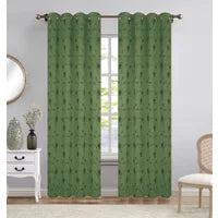 AMBER EMBROIDERED BLACKOUT CURTAIN