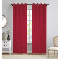 AMBER EMBROIDERED BLACKOUT CURTAIN
