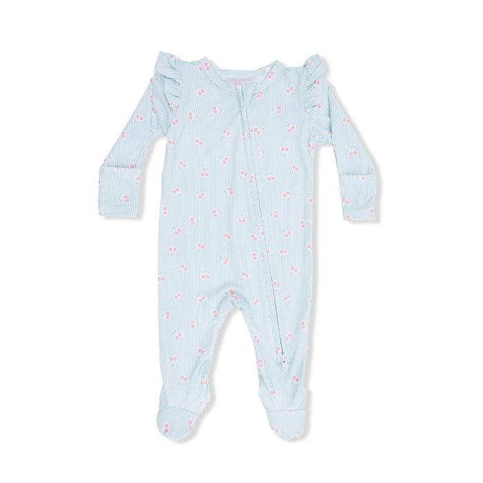 Angel Dear 2 Way Ruffle Sleeve Zipper Footie