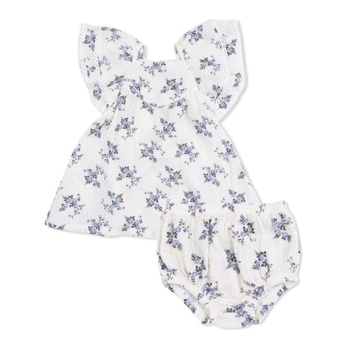 Angel Dear V-Neck Dress & Bloomer