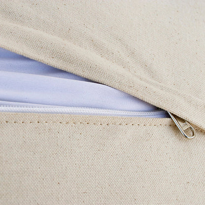 Artificial Leather Throw Pillow Cover