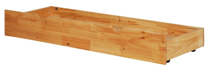 Aspley Single Wooden Drawer - Oak Stain | Oak stained drawer box
