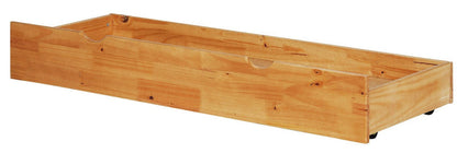 Aspley Single Wooden Drawer - Oak Stain | Oak stained drawer box