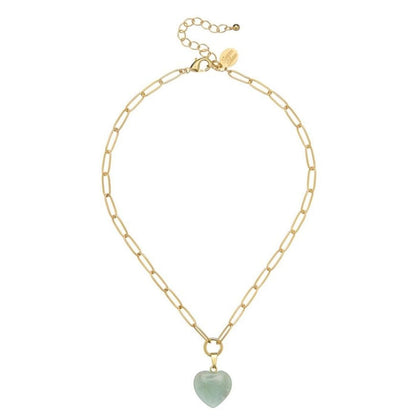Audrey Heart Necklace